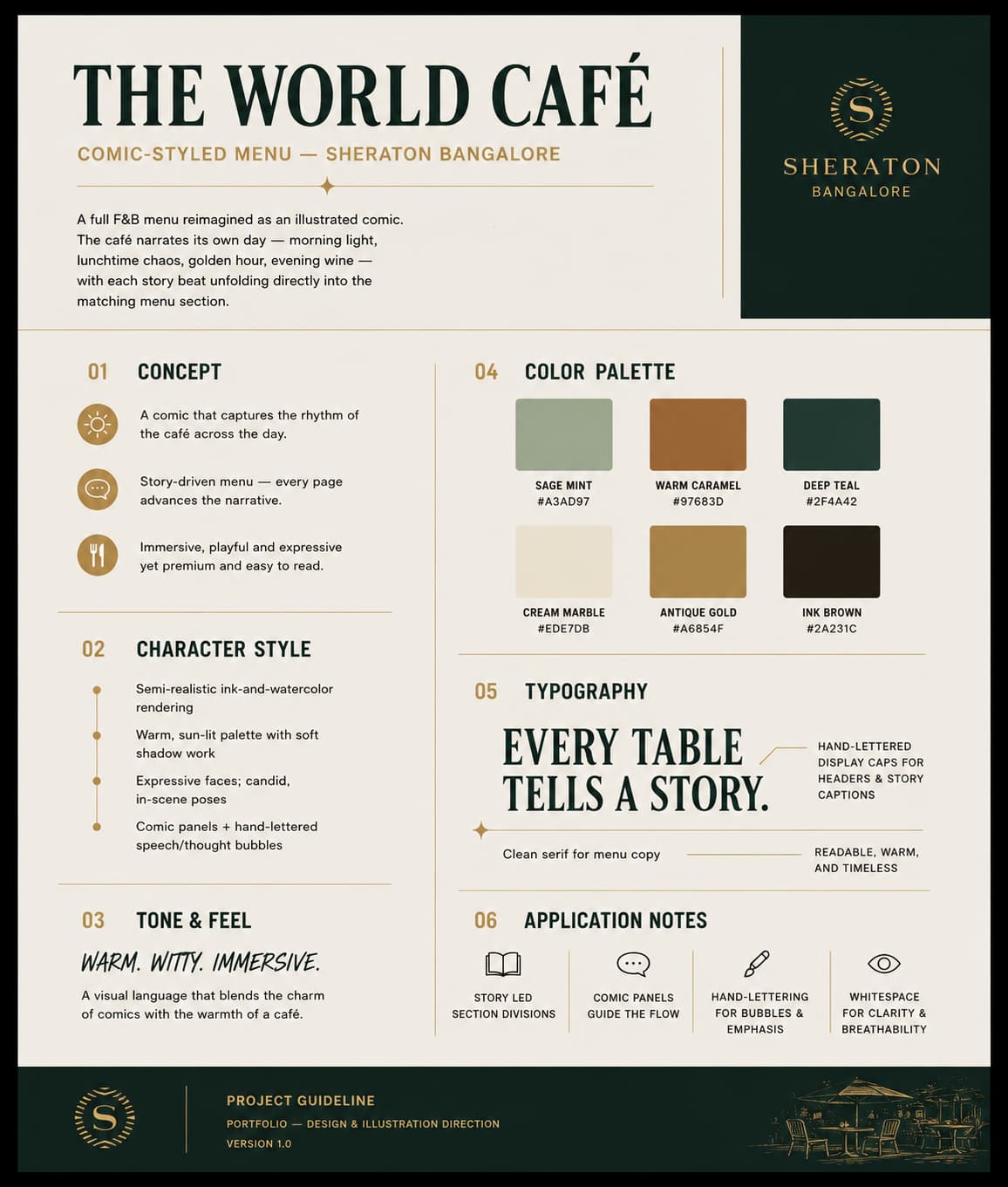 The World Café, Sheraton Hotels, image 1
